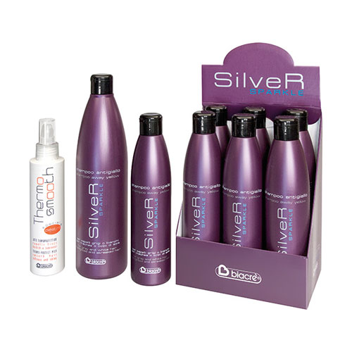 THERMO-glatt - Speciale Stater SILVER SPARKLE - shampoo antigiallo - BIACRE